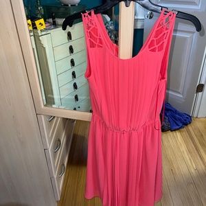 Jessica simpson Coral cocktail dress
